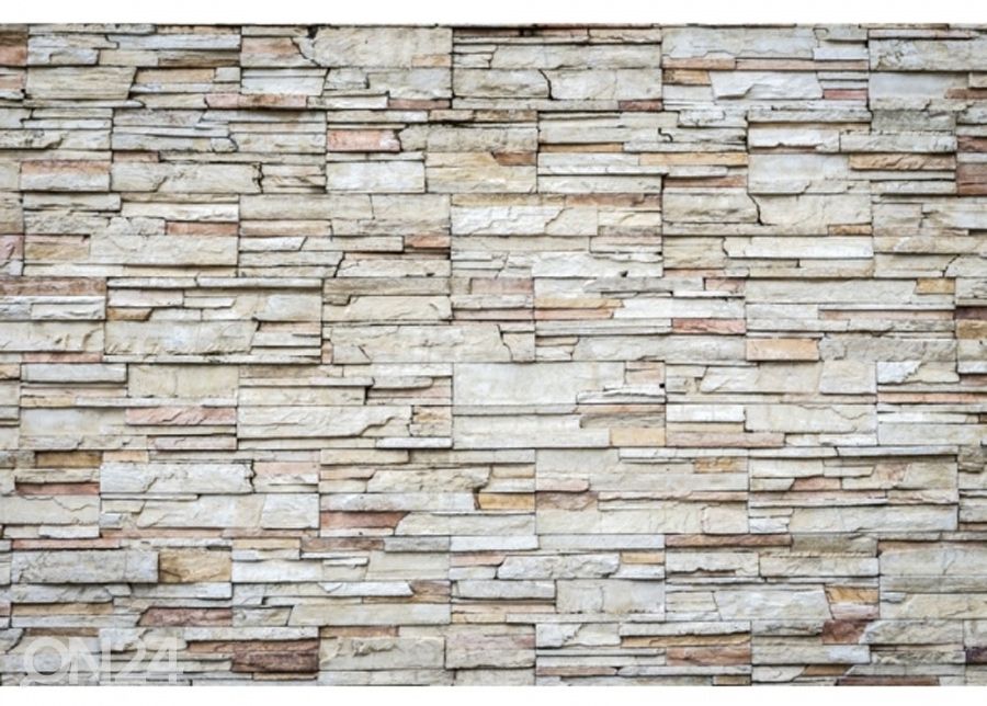 Non-woven kuvatapetti Travertine 150x250 cm kuvasuurennos