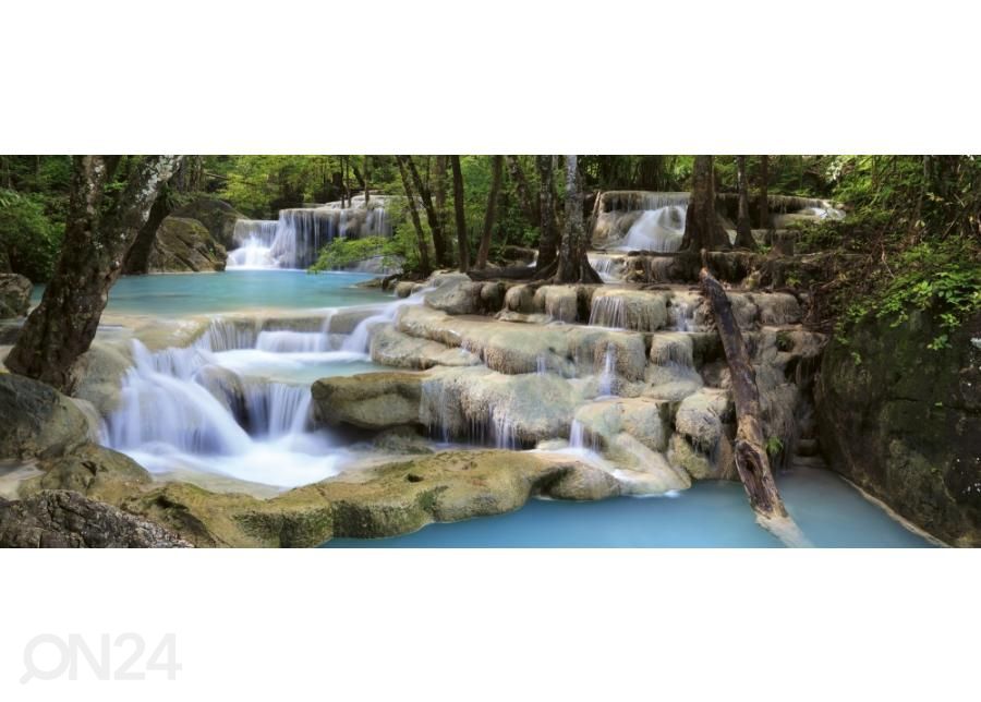 Non-woven kuvatapetti Waterfall 375x150 cm kuvasuurennos