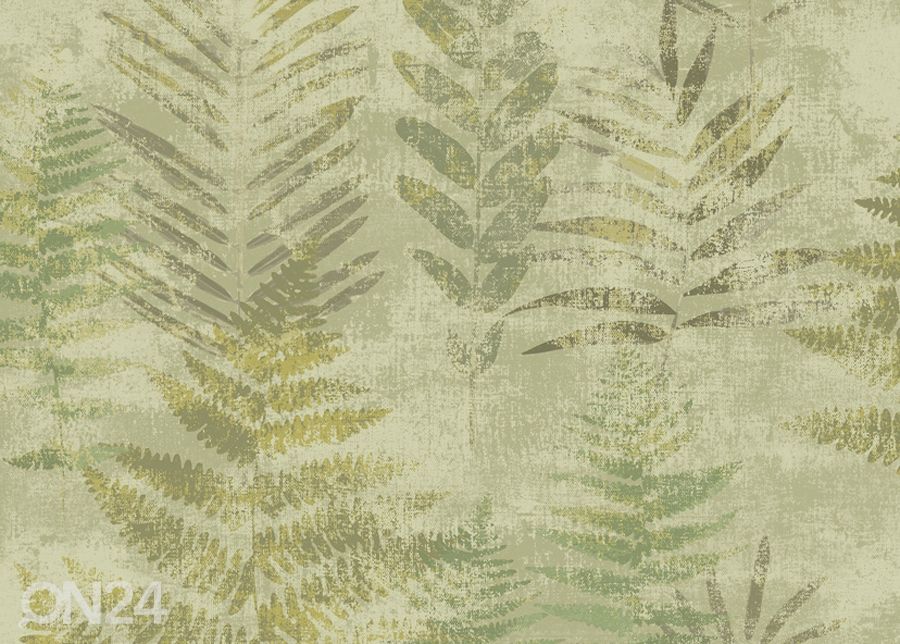 Non-woven tapetti Fern kuvasuurennos