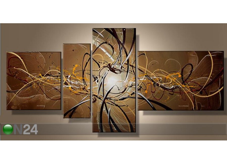Öljymaalaus kankaalla IMPULSE 80x190 cm kuvasuurennos