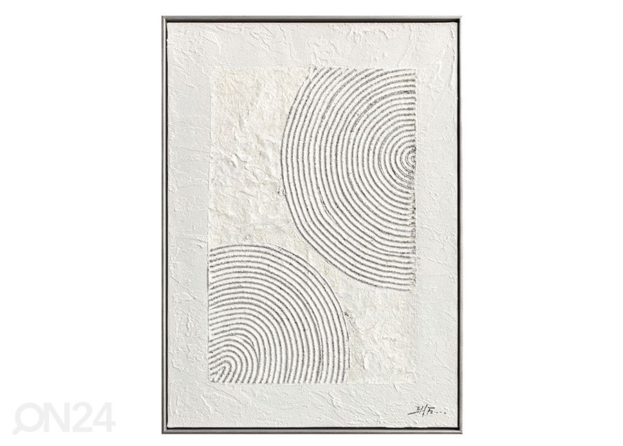 Öljymaalaus kehyksellä Renkaat 50x70 cm kuvasuurennos