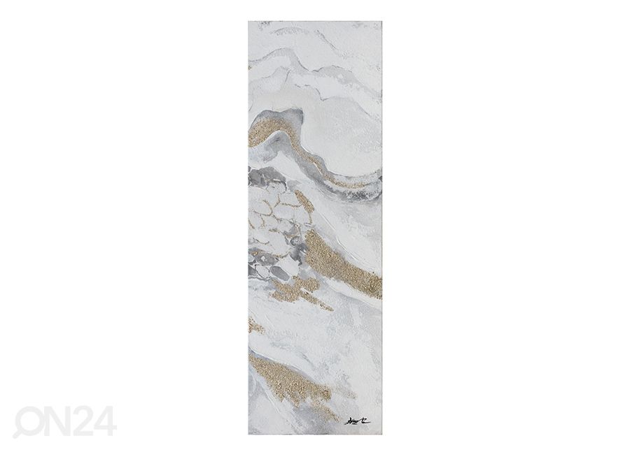 Öljymaalaus Marmor 1, 40x120 cm kuvasuurennos