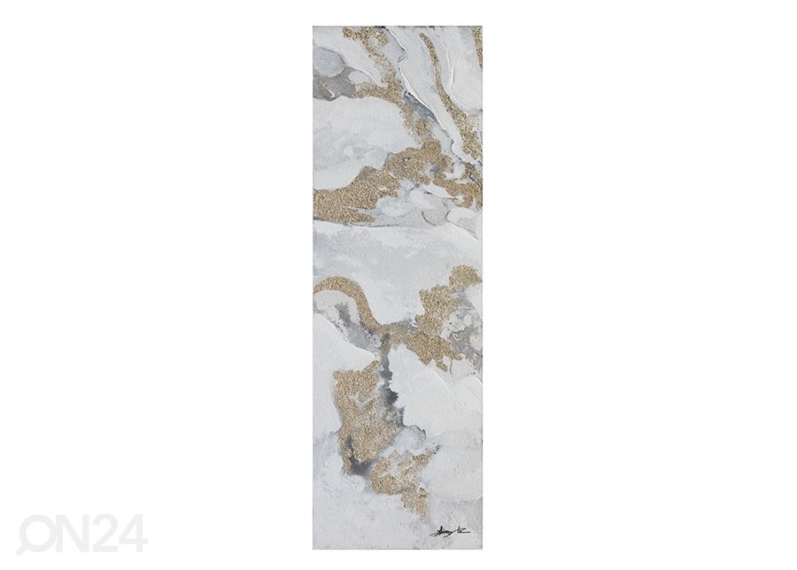 Öljymaalaus Marmori 2, 40x120 cm kuvasuurennos