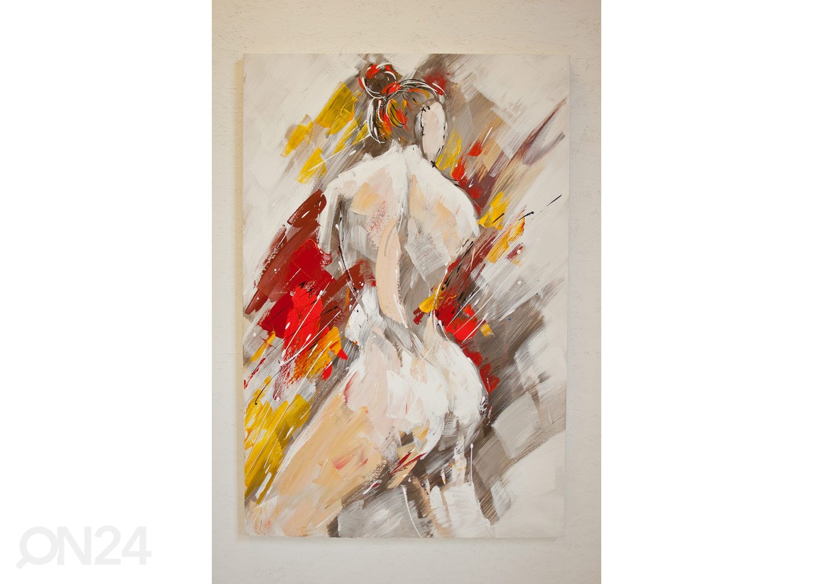 Öljymaalaus Naisen muotokuva 120x80 cm kuvasuurennos