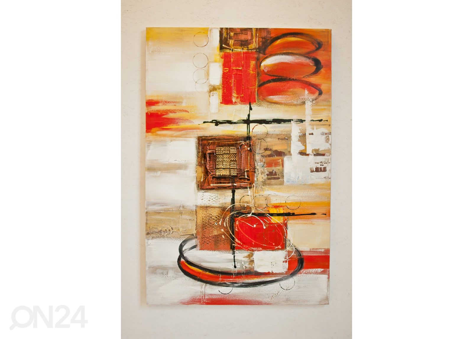 Öljymaalaus Rauhattomuus 120x80 cm kuvasuurennos