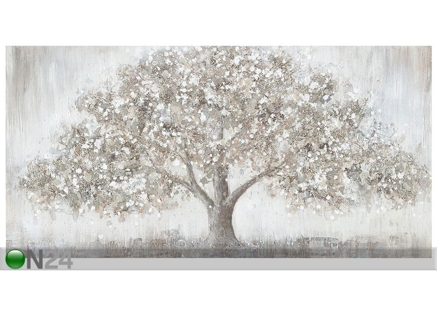 Öljymaalaus UPEA PUU 70x140 cm kuvasuurennos
