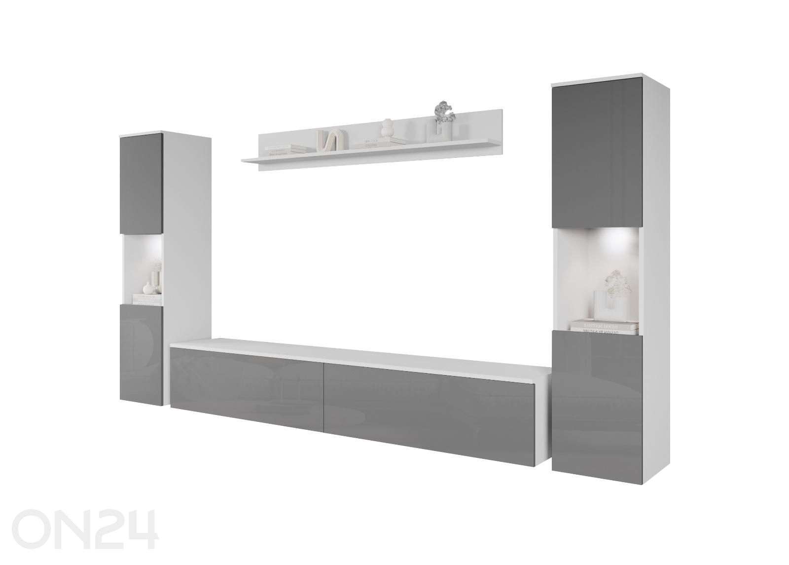 Olohuoneen kalusteryhmä Paris + LED kuvasuurennos