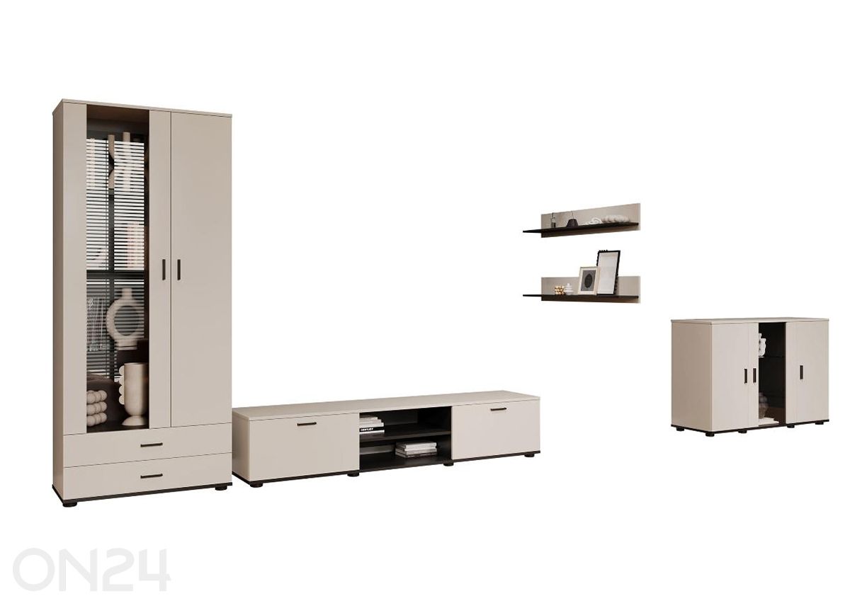 Olohuoneen kalusteryhmä Soho IX + LED kuvasuurennos