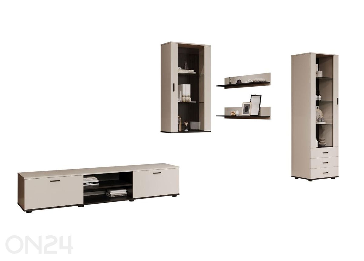 Olohuoneen kalustesarja Soho VI + LED kuvasuurennos