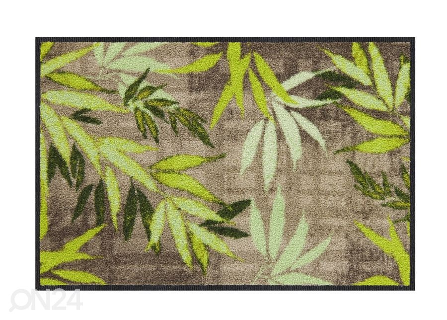 Ovimatto Bamboo nature 50x75 cm kuvasuurennos
