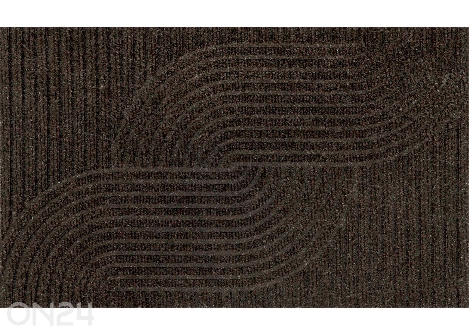 Ovimatto Dune Loop dark brown 45x75 cm kuvasuurennos