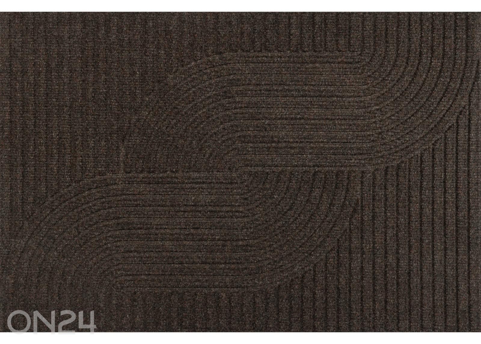 Ovimatto Dune Loop dark brown 60x90 cm kuvasuurennos