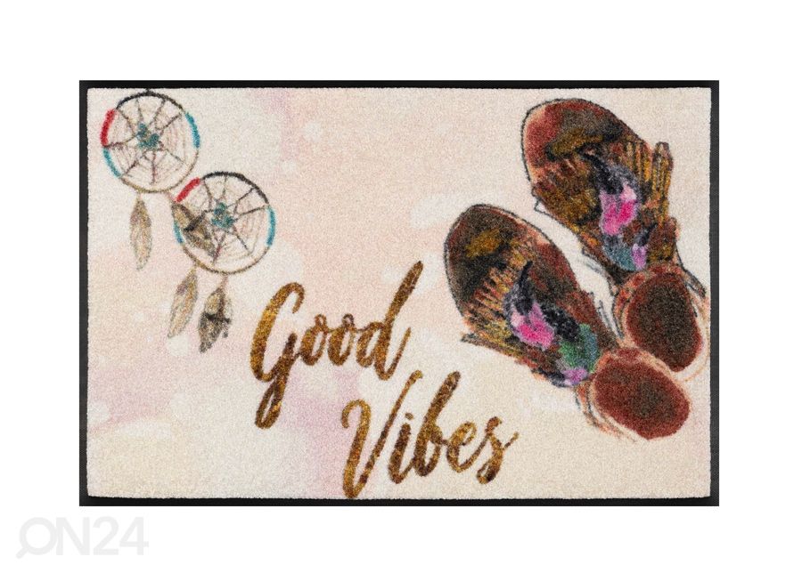 Ovimatto Good Vibes 50x75 cm kuvasuurennos