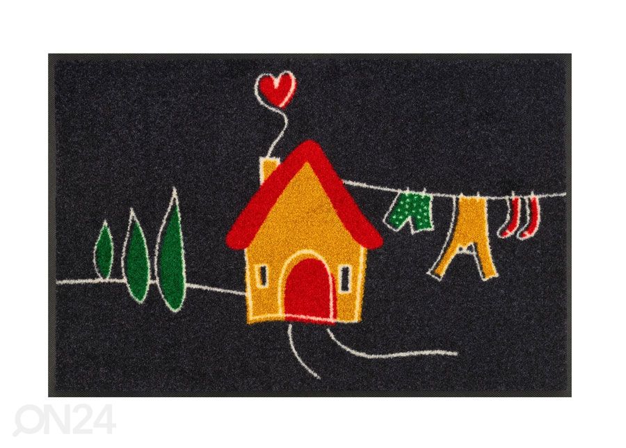 Ovimatto My Tiny Home 50x75 cm kuvasuurennos