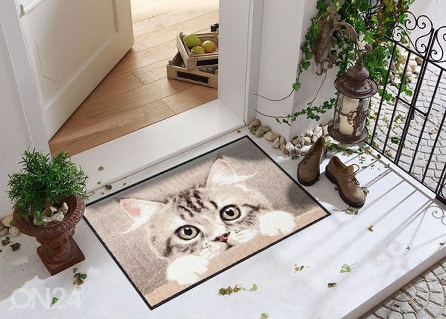 Ovimatto NOSY CAT 50x75 cm kuvasuurennos