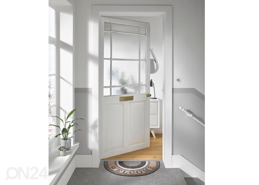 Ovimatto Round Welcome 50x85 cm kuvasuurennos