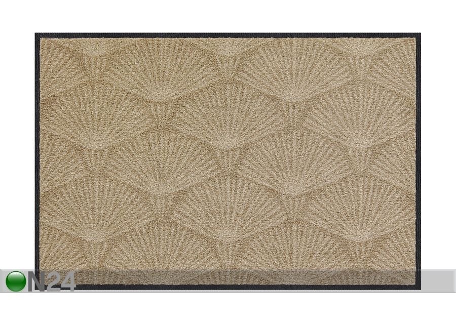 Ovimatto Yuna sand 50x75 cm kuvasuurennos