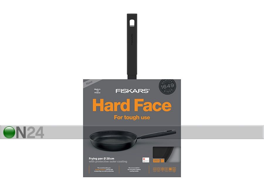 Paistinpannu FISKARS HARD FACE Ø 28 cm kuvasuurennos