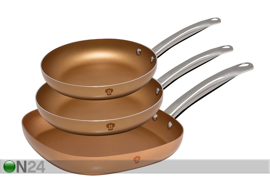 Paistinpannusetti BLAUMANN CHEF LINE COPPER kuvasuurennos