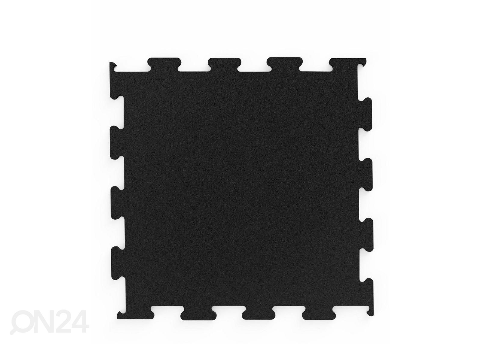 Palamatto / kuntosalin suojamatto Marbo Puzzle musta 1,2 cm kuvasuurennos