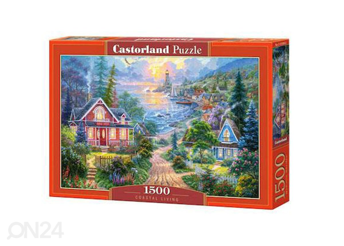 Palapeli 1500 "Coastal Living" kuvasuurennos