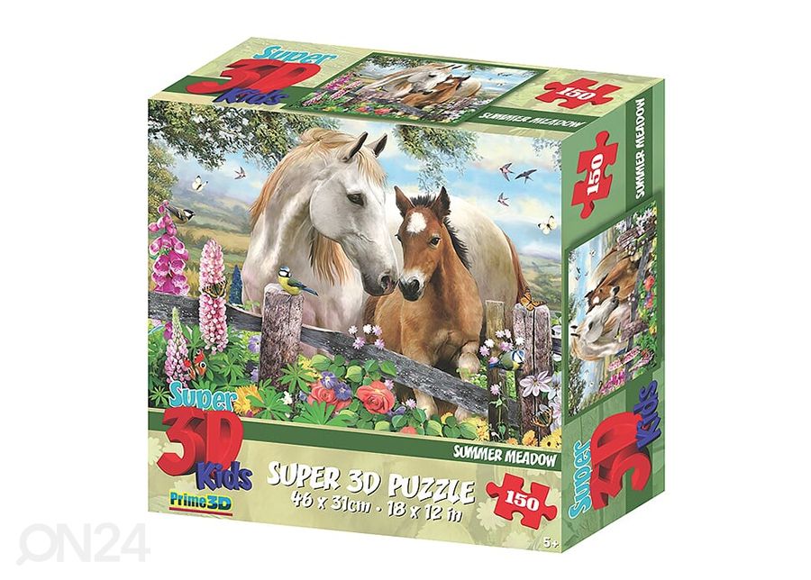 Palapeli 3D Hevoset 150 osaa kuvasuurennos