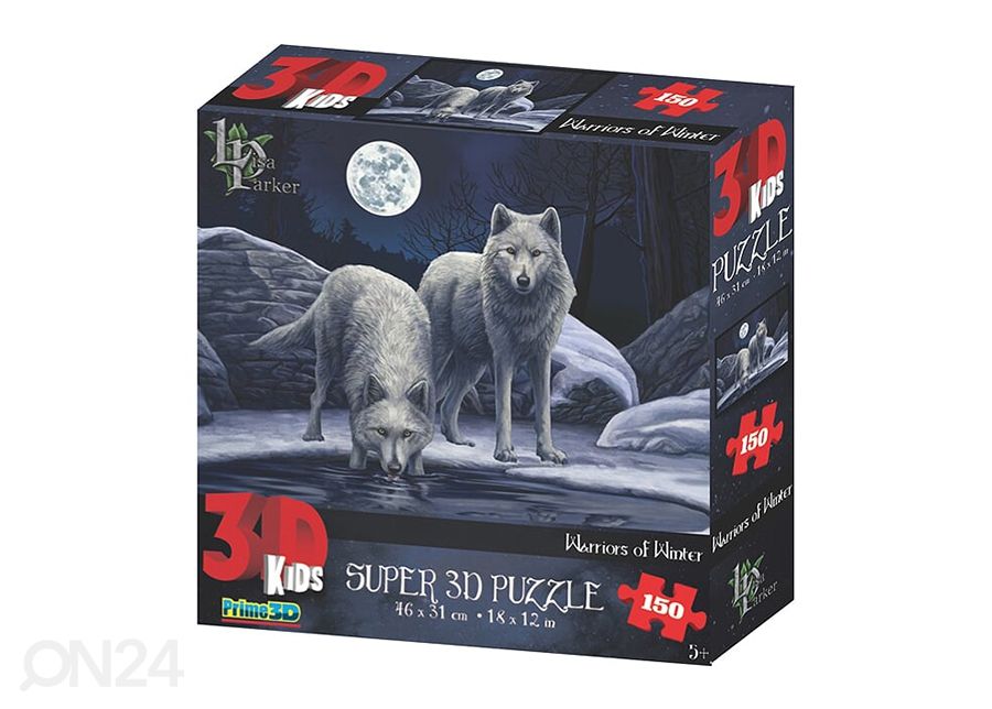 Palapeli 3D Sudet 150 kpl kuvasuurennos