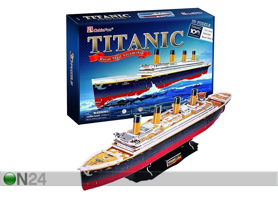 Palapeli 3D TITANIC kuvasuurennos