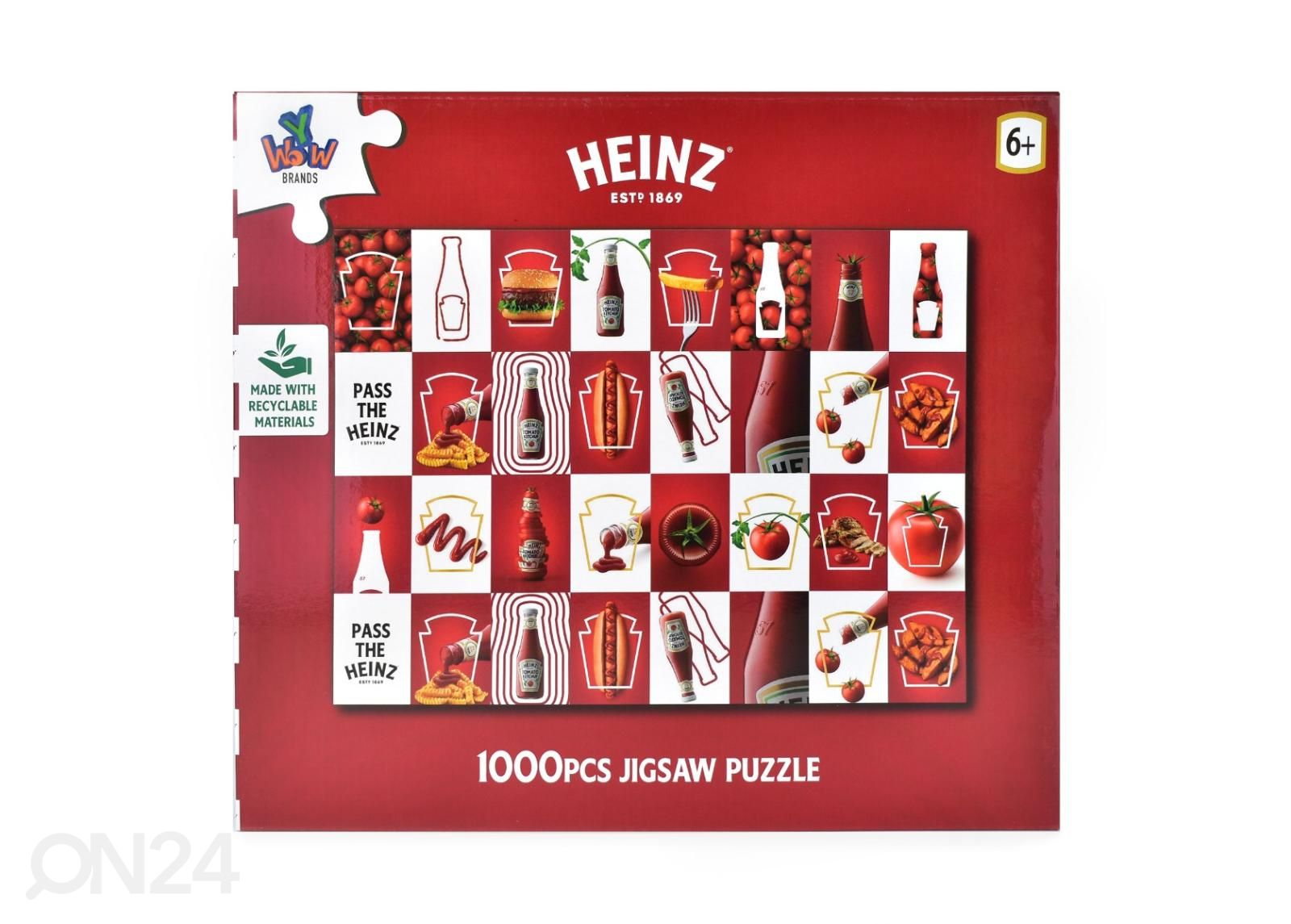 Palapeli Heinz Ketsuppi 1000 palaa kuvasuurennos