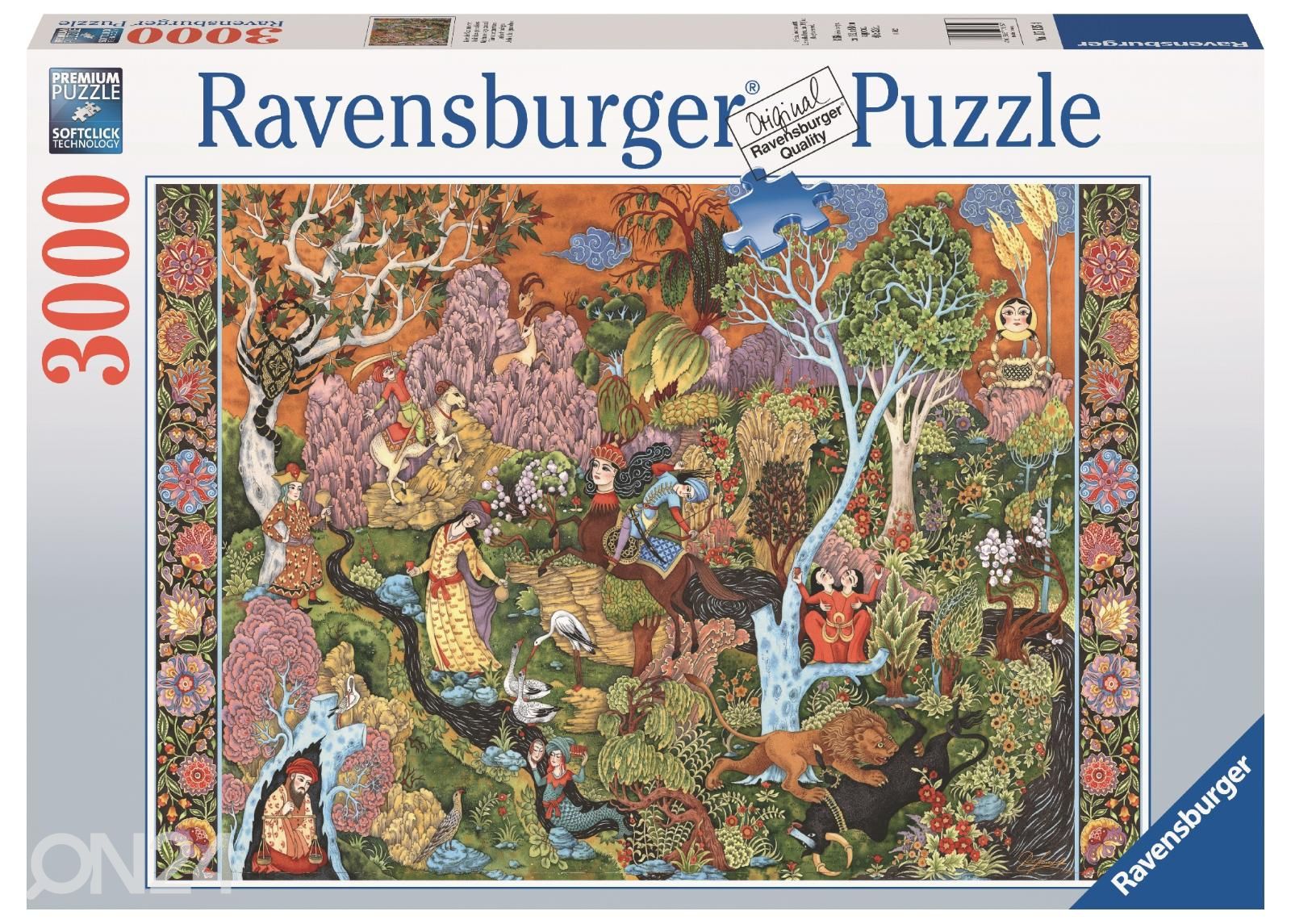 Palapeli Ravensburger Garden of Sun Signs 3000 palaa kuvasuurennos