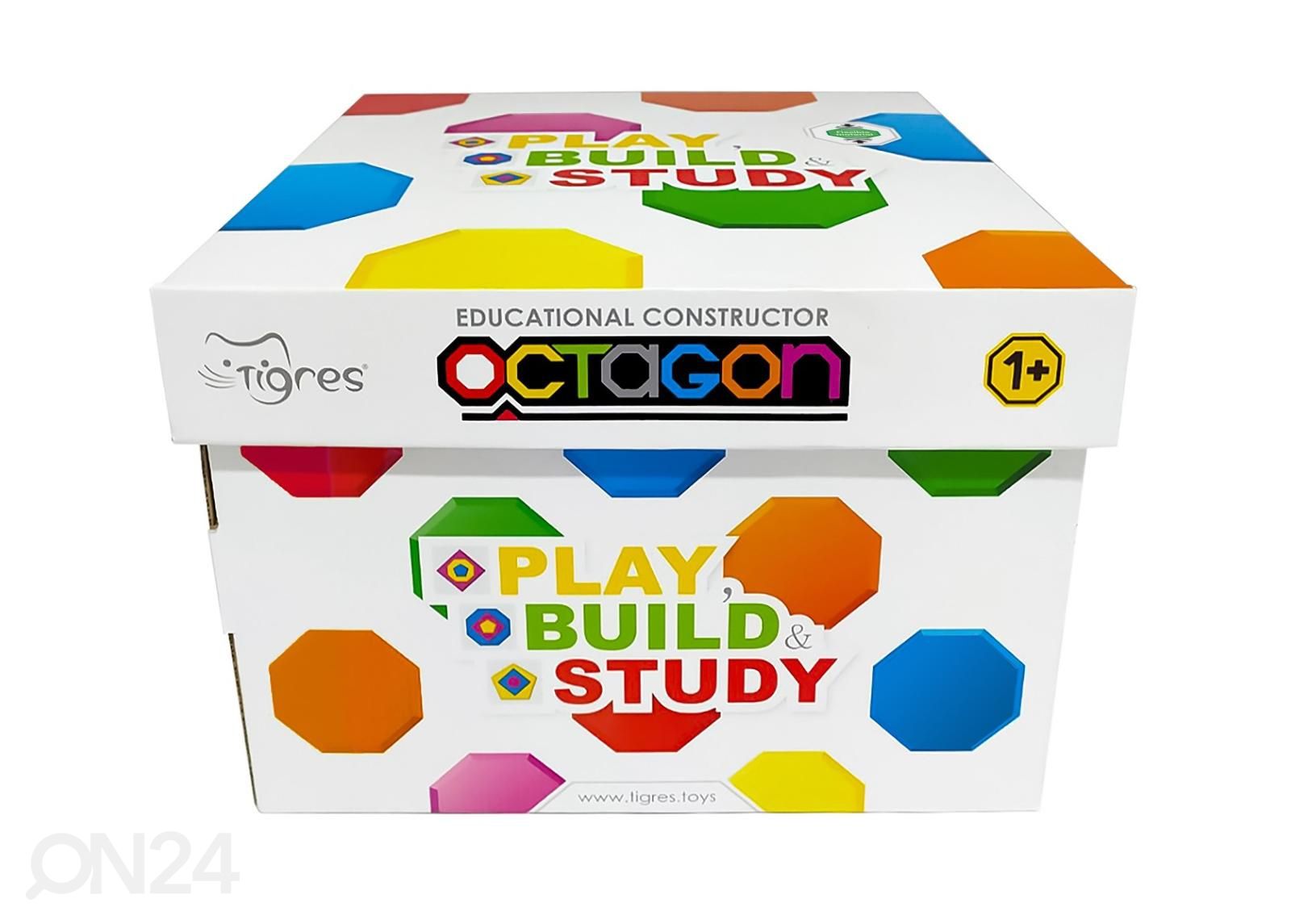 Palikkapakkaus Octagon, 88 osaa kuvasuurennos