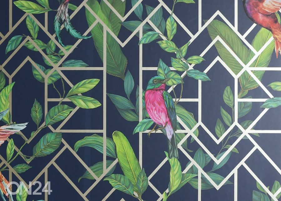Paperitapetti Deco Tropical kuvasuurennos