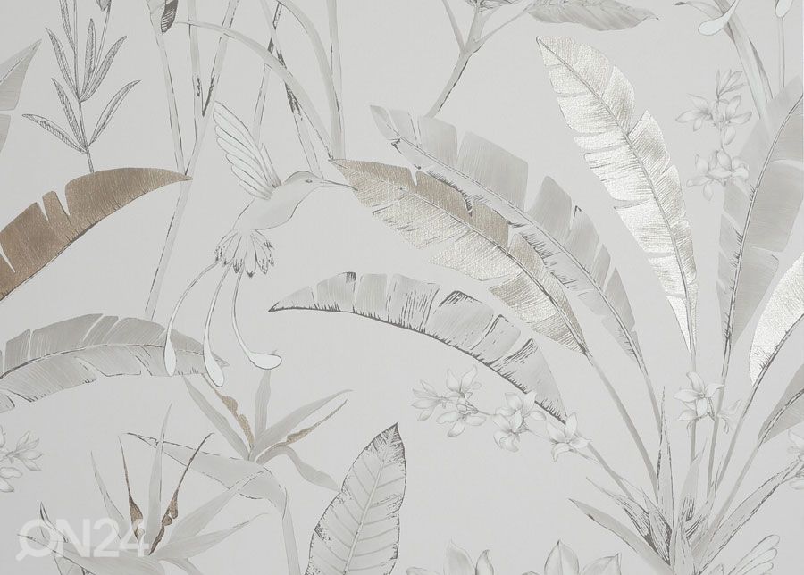 Paperitapetti Floral Jungle kuvasuurennos