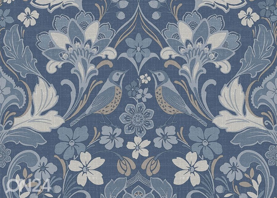 Paperitapetti Fold Floral kuvasuurennos