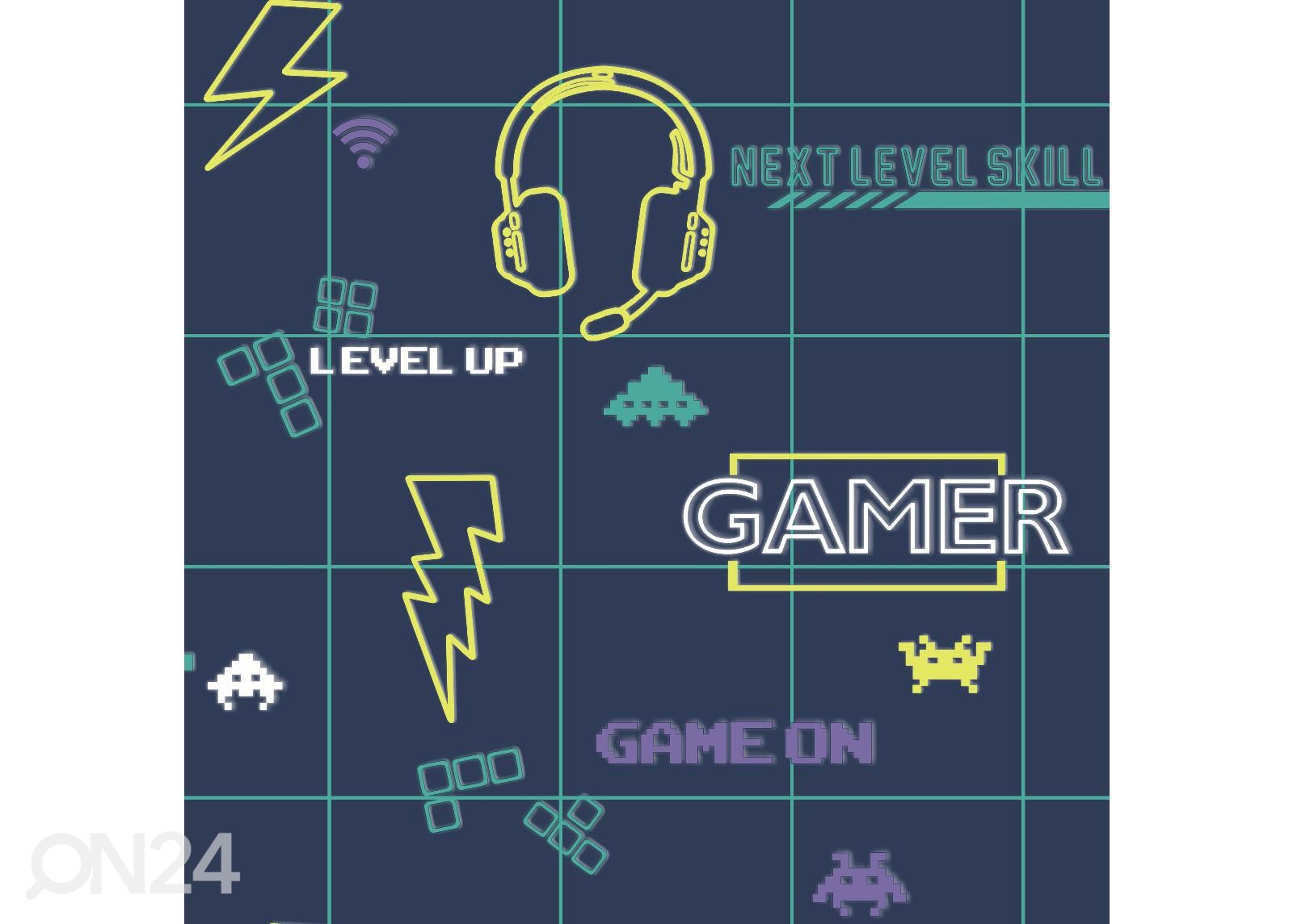 Paperitapetti Gamer kuvasuurennos