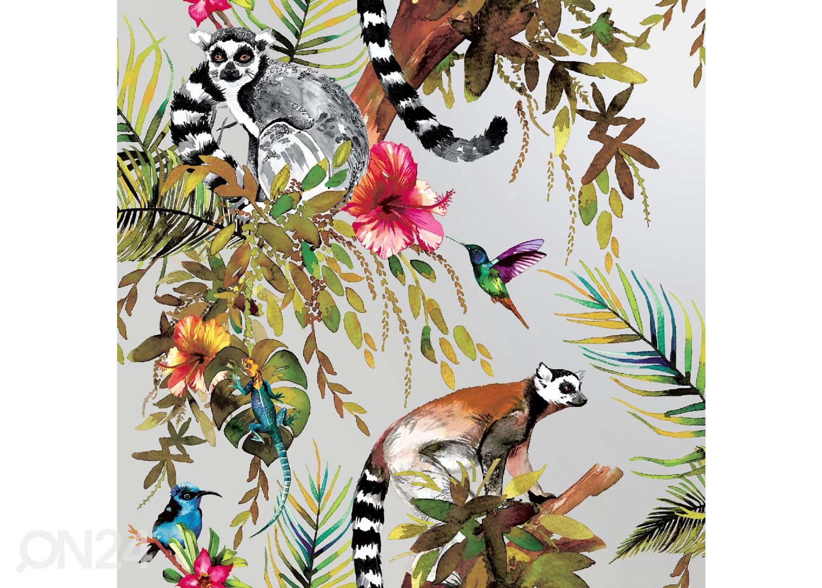 Paperitapetti Lemur kuvasuurennos