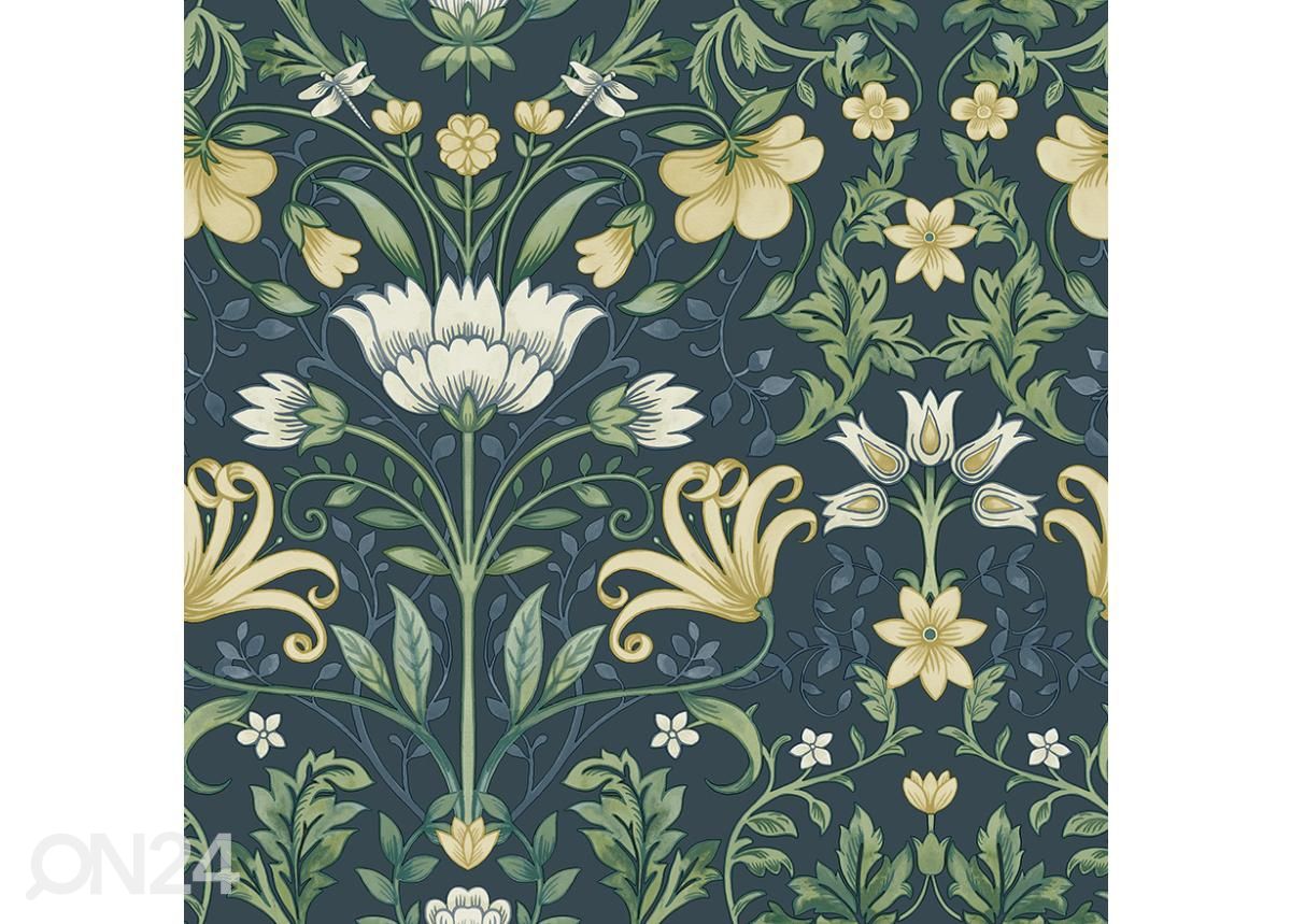 Paperitapetti Vintage Floral kuvasuurennos