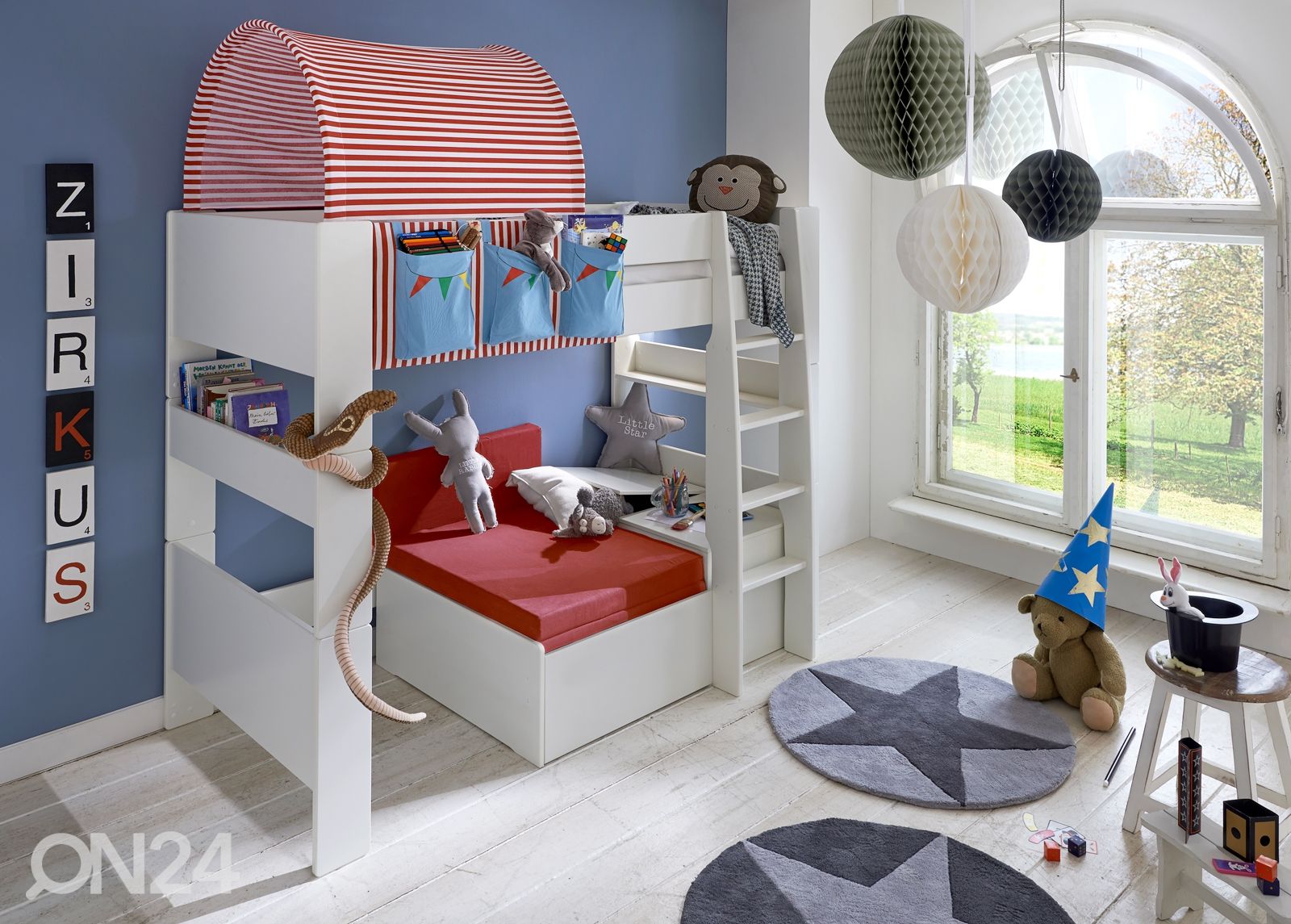 Parvisänky For Kids 614 90x200 cm kuvasuurennos