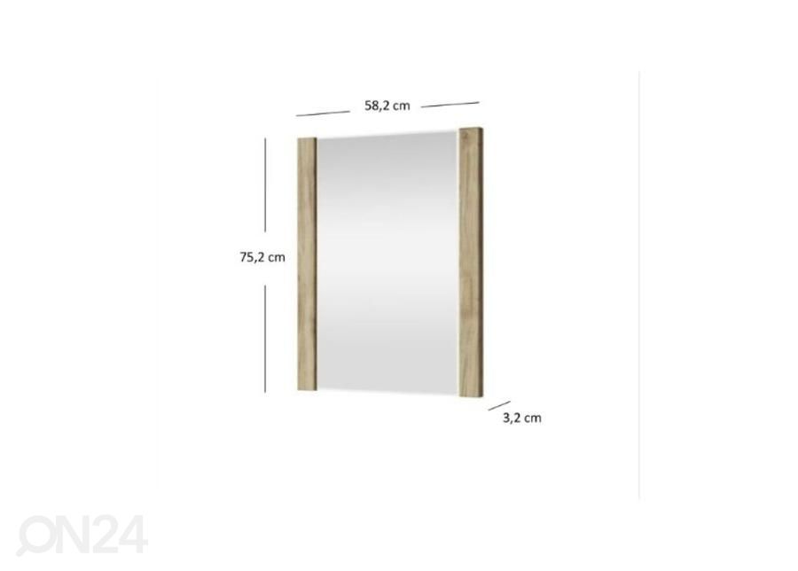 Peili Doorset kuvasuurennos mitat