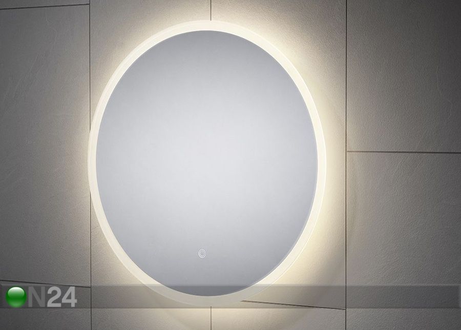 Peili LED-valaistuksella Como kuvasuurennos