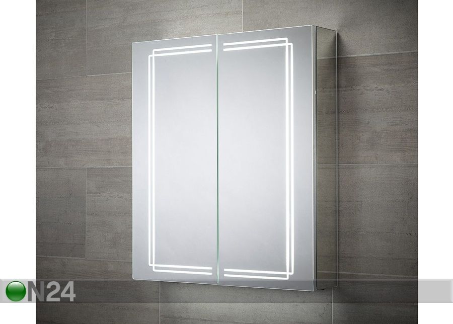Peili LED-valaistuksella Harlow 70x60 cm kuvasuurennos