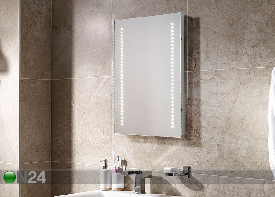 Peili LED valaistuksella Kai 70x50 cm kuvasuurennos