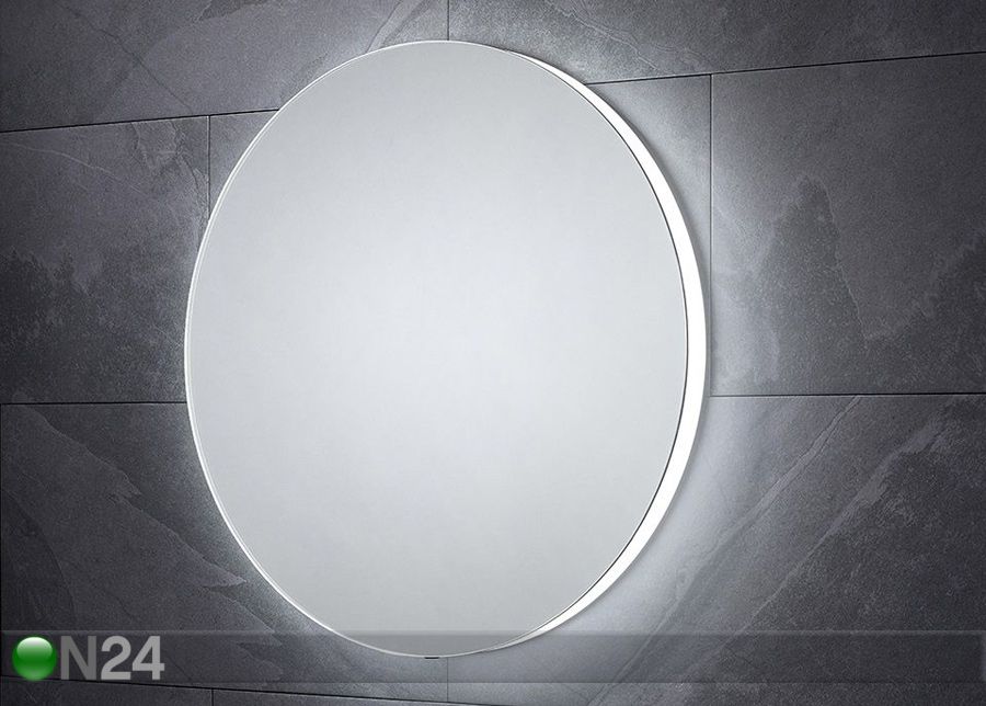Peili LED-valaistuksella Luna kuvasuurennos