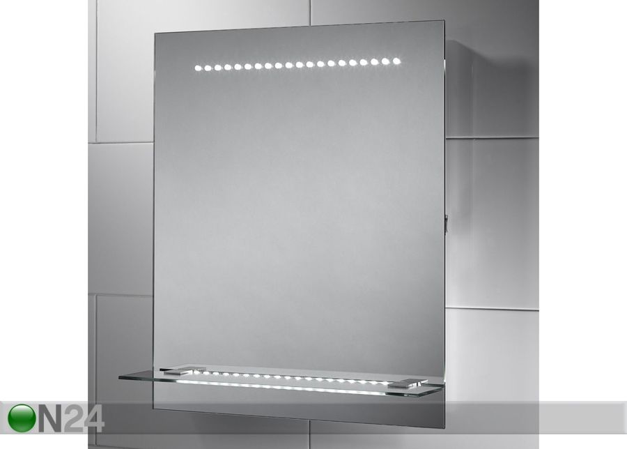 Peili LED valaistuksella Nyla 60x50 cm kuvasuurennos