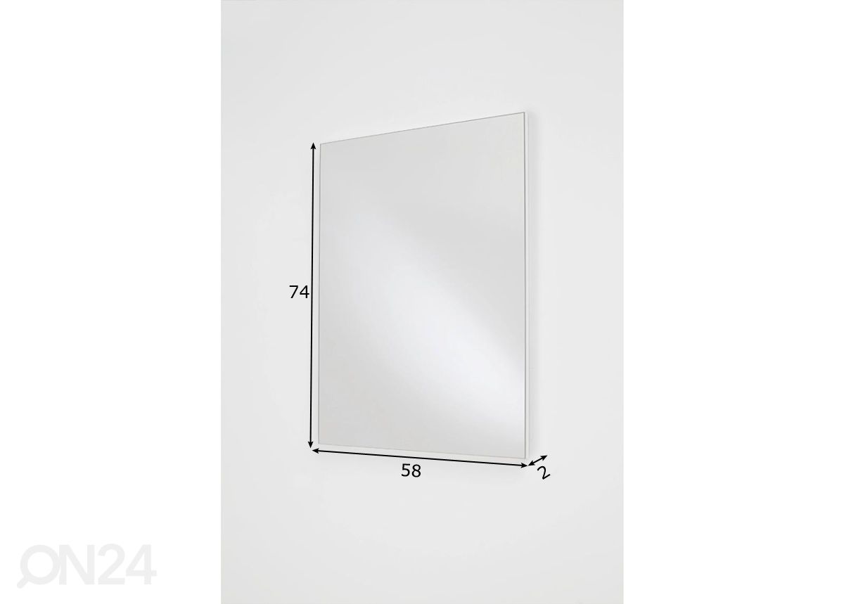 Peili Nia 74x58 cm kuvasuurennos mitat