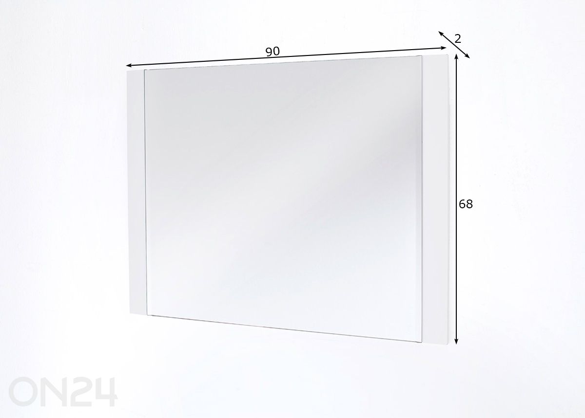 Peili Romina kuvasuurennos mitat