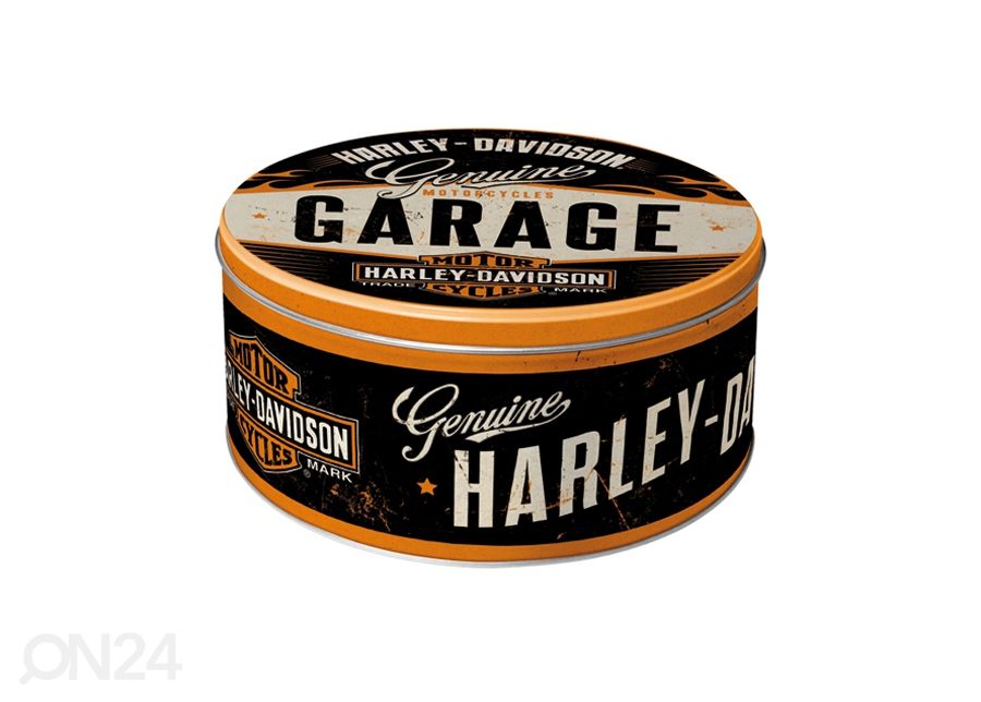 Peltipurkki HARLEY-DAVIDSON GARAGE 3,3L kuvasuurennos