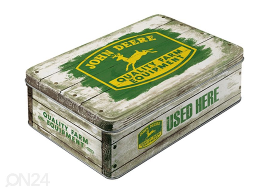 Peltirasia John Deere Quality Farm Equipment 2,5 L kuvasuurennos