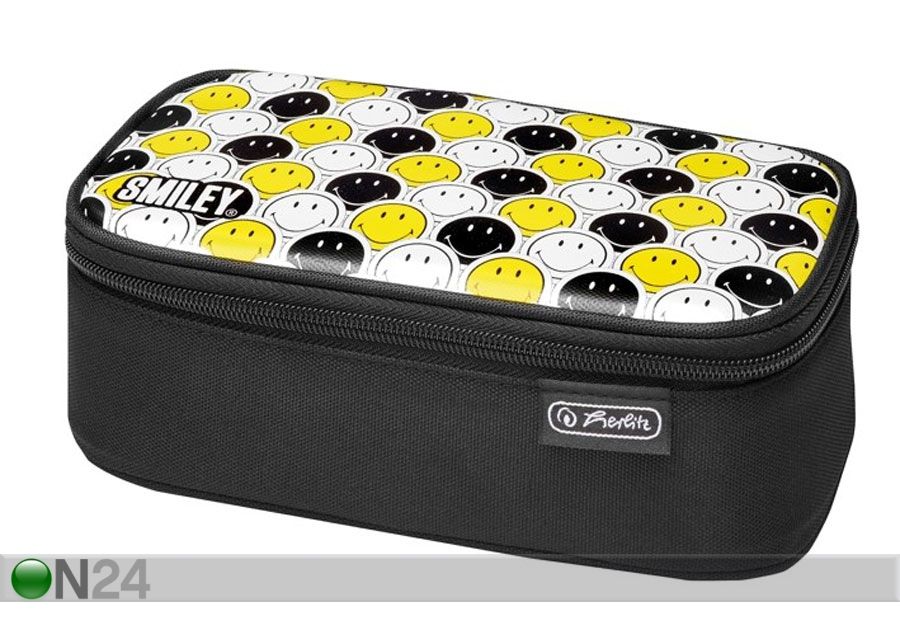 Penaali Herlitz Be Bag Beat Box Smileyworld Black Stripes kuvasuurennos
