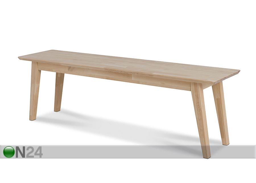 Penkki NOTTE, koivu 150 cm kuvasuurennos
